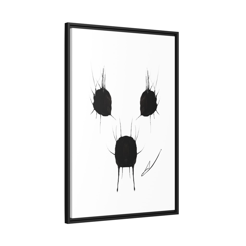 Modern Dark Abstract Canvas Wall Art | Mimic – AbstractsOfficial 24x36 (vertical)