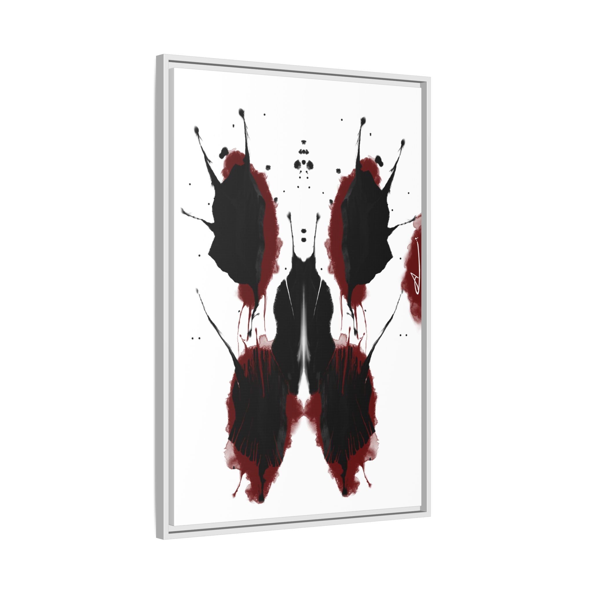 Modern Dark Abstract Canvas Wall Art | Phlebotomize – AbstractsOfficial 24x36 (vertical)