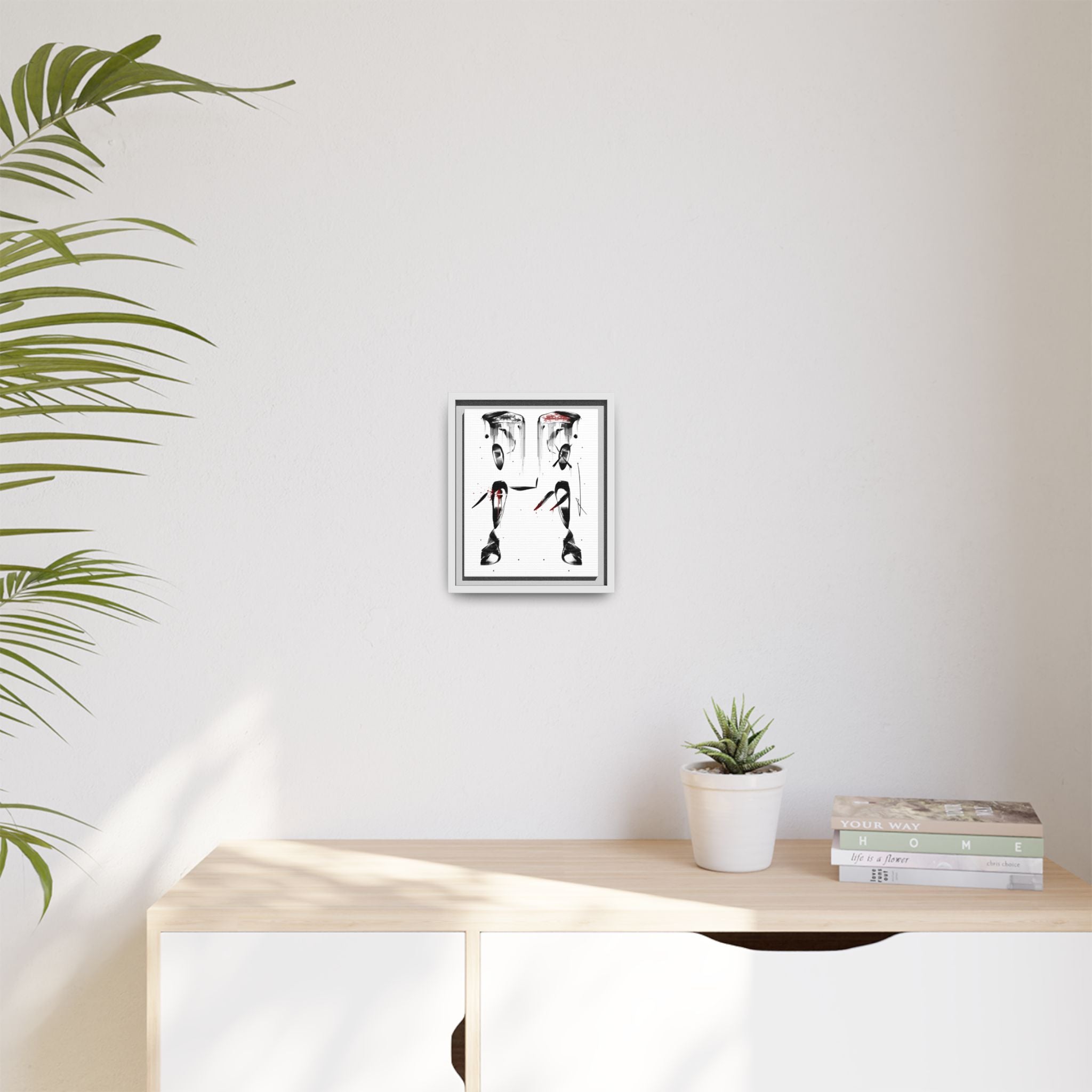 Modern Bold Abstract Canvas Wall Art | Skinwalker – AbstractsOfficial 8x10 (vertical)