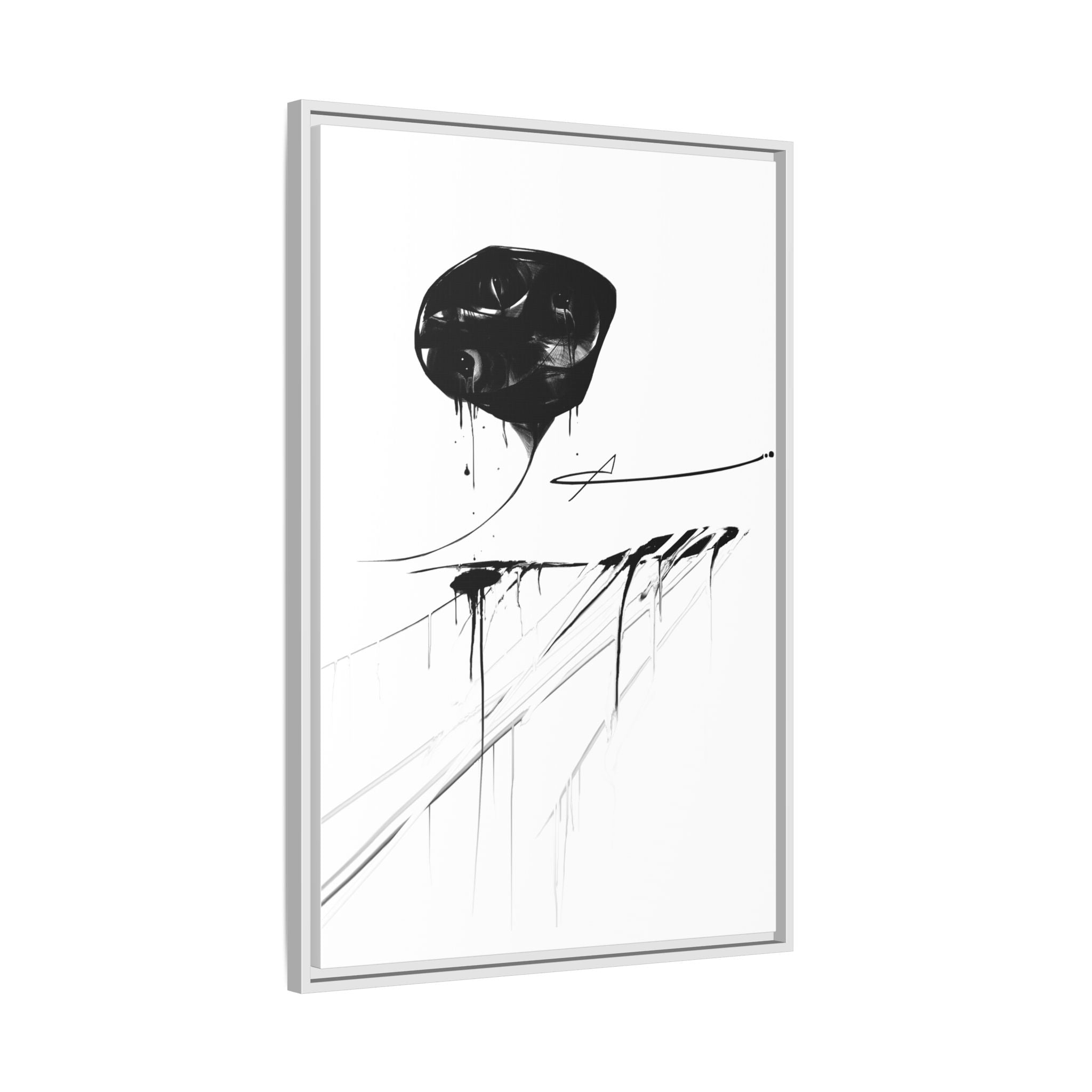 Modern Dark Abstract Canvas Wall Art | Grow – AbstractsOfficial 24x36 (vertical)