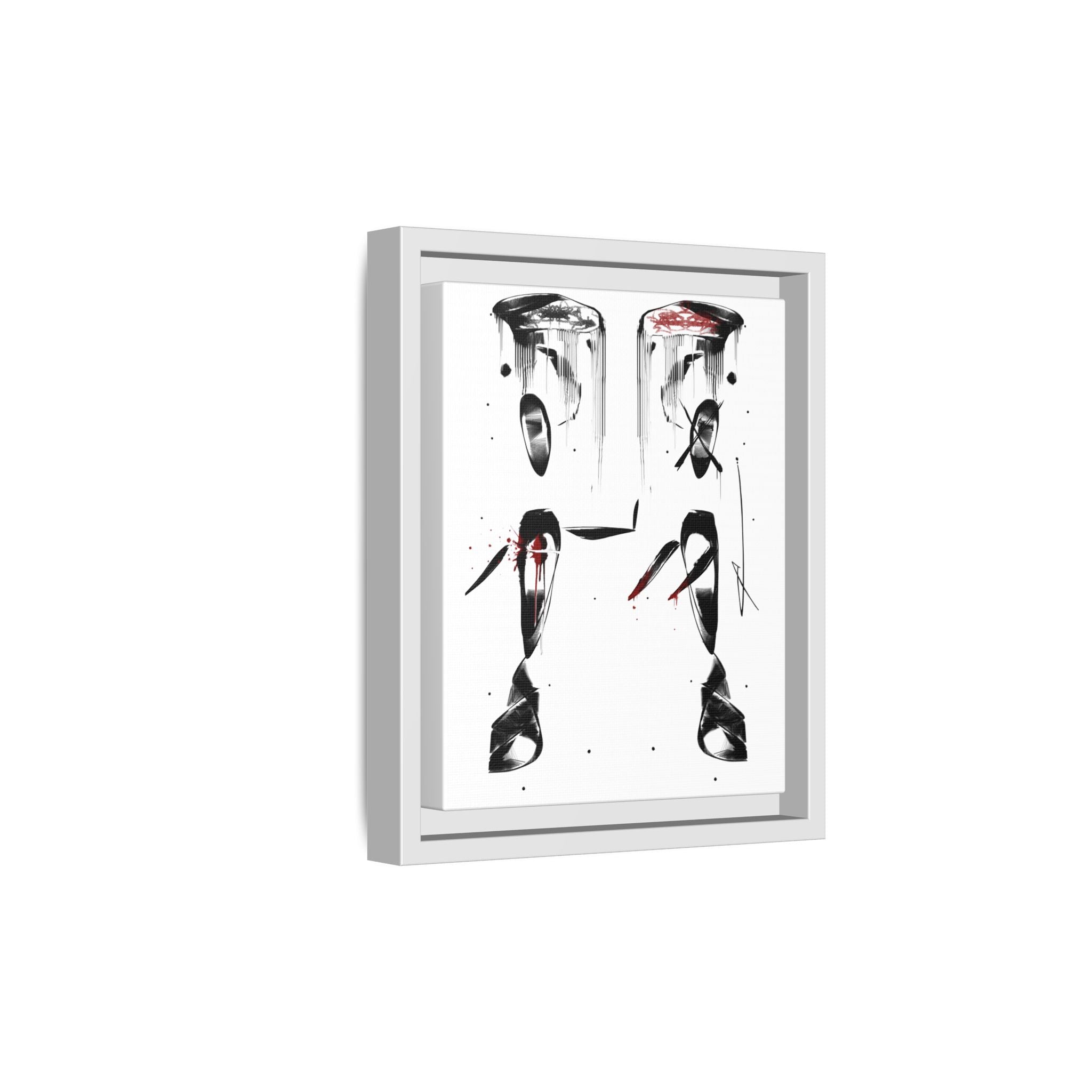 Modern Bold Abstract Canvas Wall Art | Skinwalker – AbstractsOfficial 8x10 (vertical)