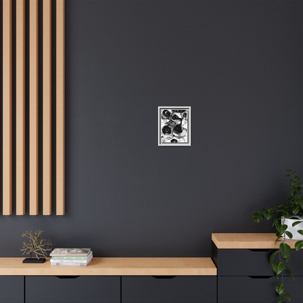 Modern Horror Abstract Canvas Wall Art | Watches – AbstractsOfficial 8 x 10 (Vertical)