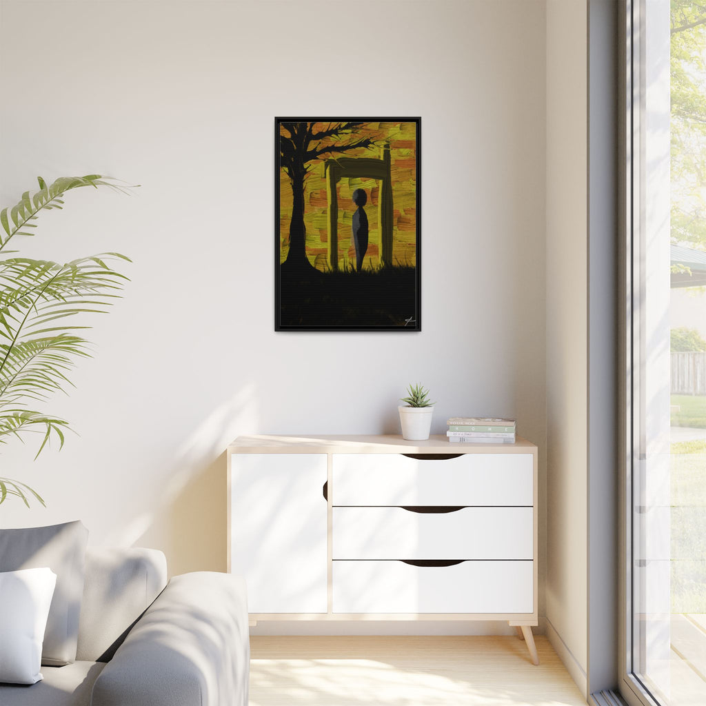 Remnant Abstract art 24″ x 36″