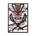 Modern Dark Abstract Canvas Wall Art | Ripped – AbstractsOfficial 24x36 (vertical)