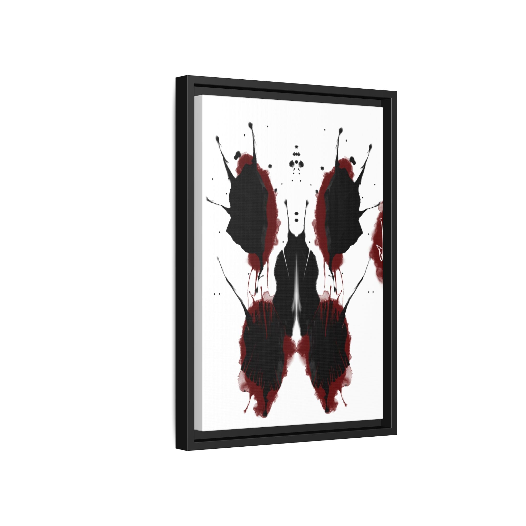 Modern Dark Abstract Canvas Wall Art | Phlebotomize – AbstractsOfficial 12″ x 18″ (Vertical)