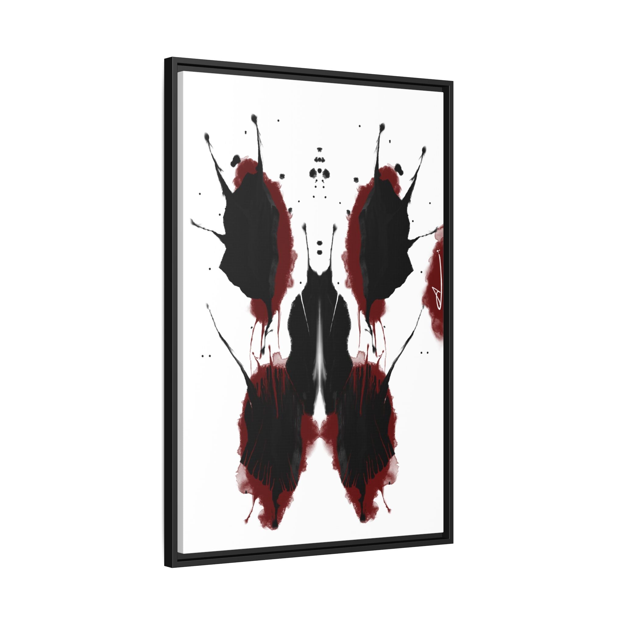 Modern Dark Abstract Canvas Wall Art | Phlebotomize – AbstractsOfficial 24x36 (vertical)