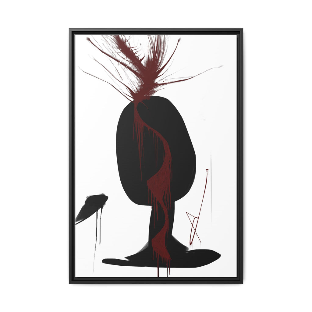 Modern Dark Abstract Canvas Wall Art | Privileged – AbstractsOfficial 24 x 36 (vertical)