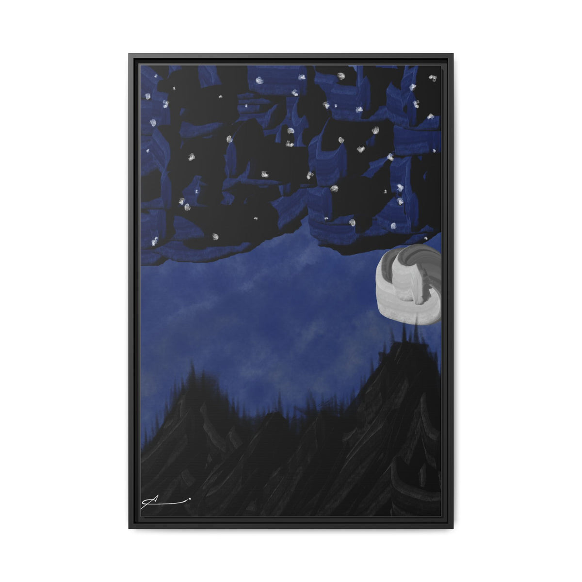 Luminary Abstract art 24″ x 36″