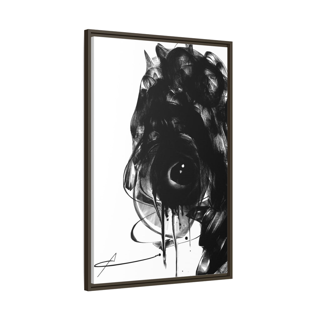 Modern Moody Abstract Canvas Wall Art | Melancholy – AbstractsOfficial 24x36 (vertical)