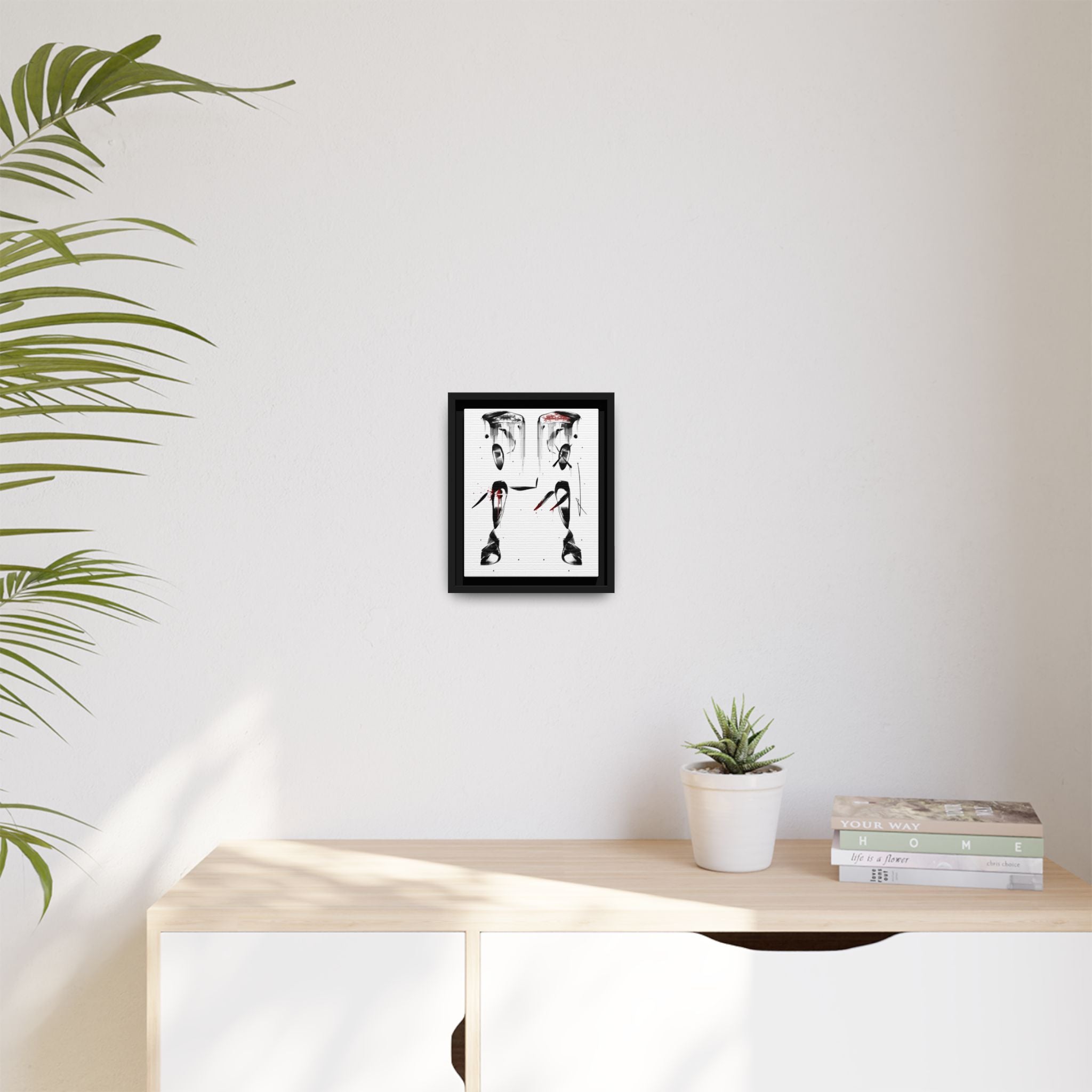 Modern Bold Abstract Canvas Wall Art | Skinwalker – AbstractsOfficial 8x10 (vertical)