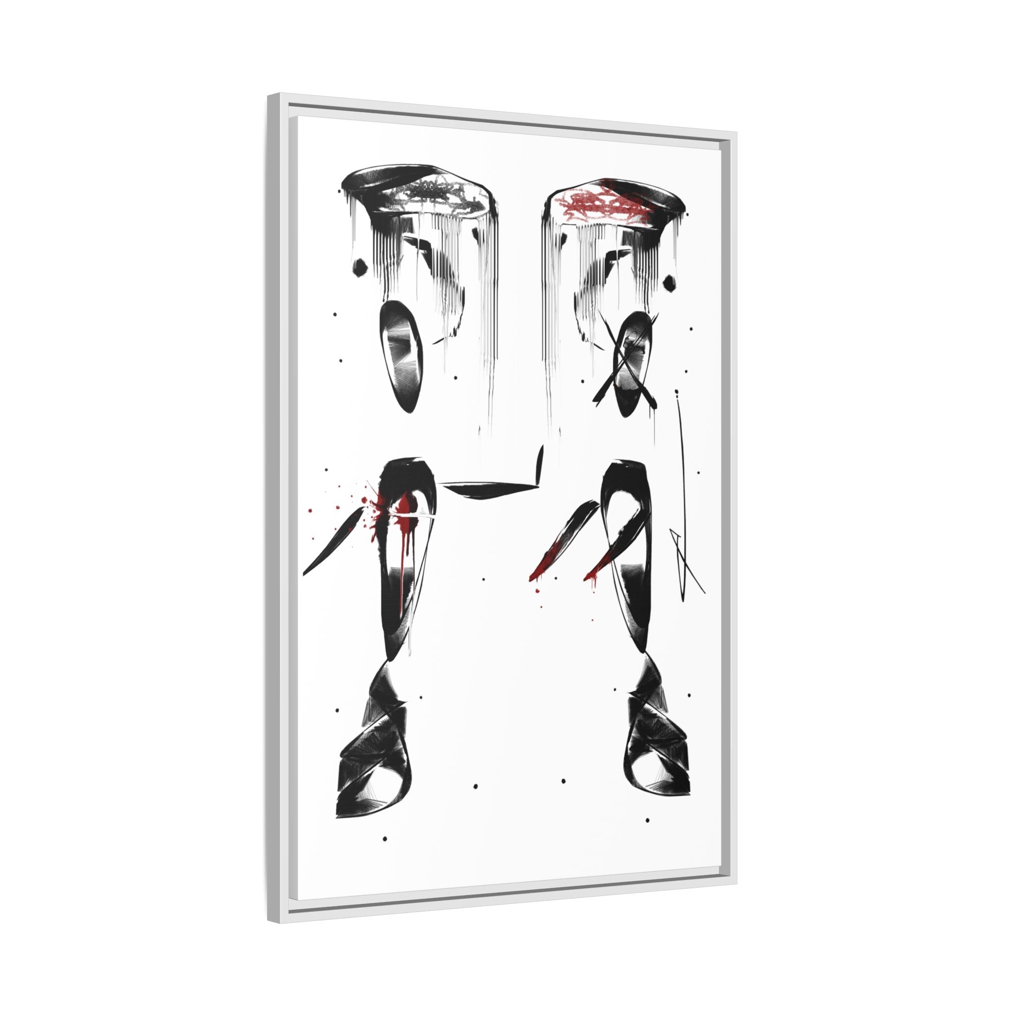 Modern Bold Abstract Canvas Wall Art | Skinwalker – AbstractsOfficial 24x36 (vertical)
