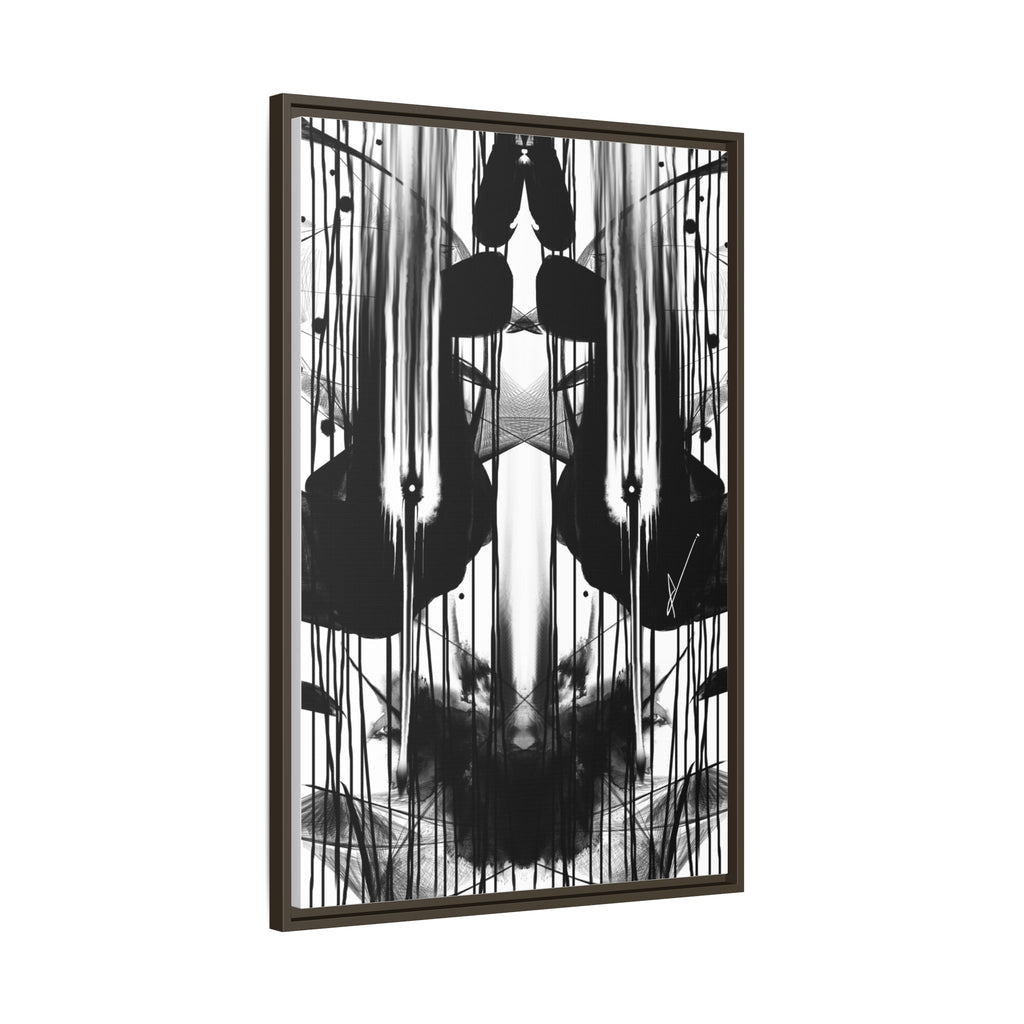 Modern Dark Abstract Canvas Wall Art | Befoul – AbstractsOfficial 24x36 (vertical)