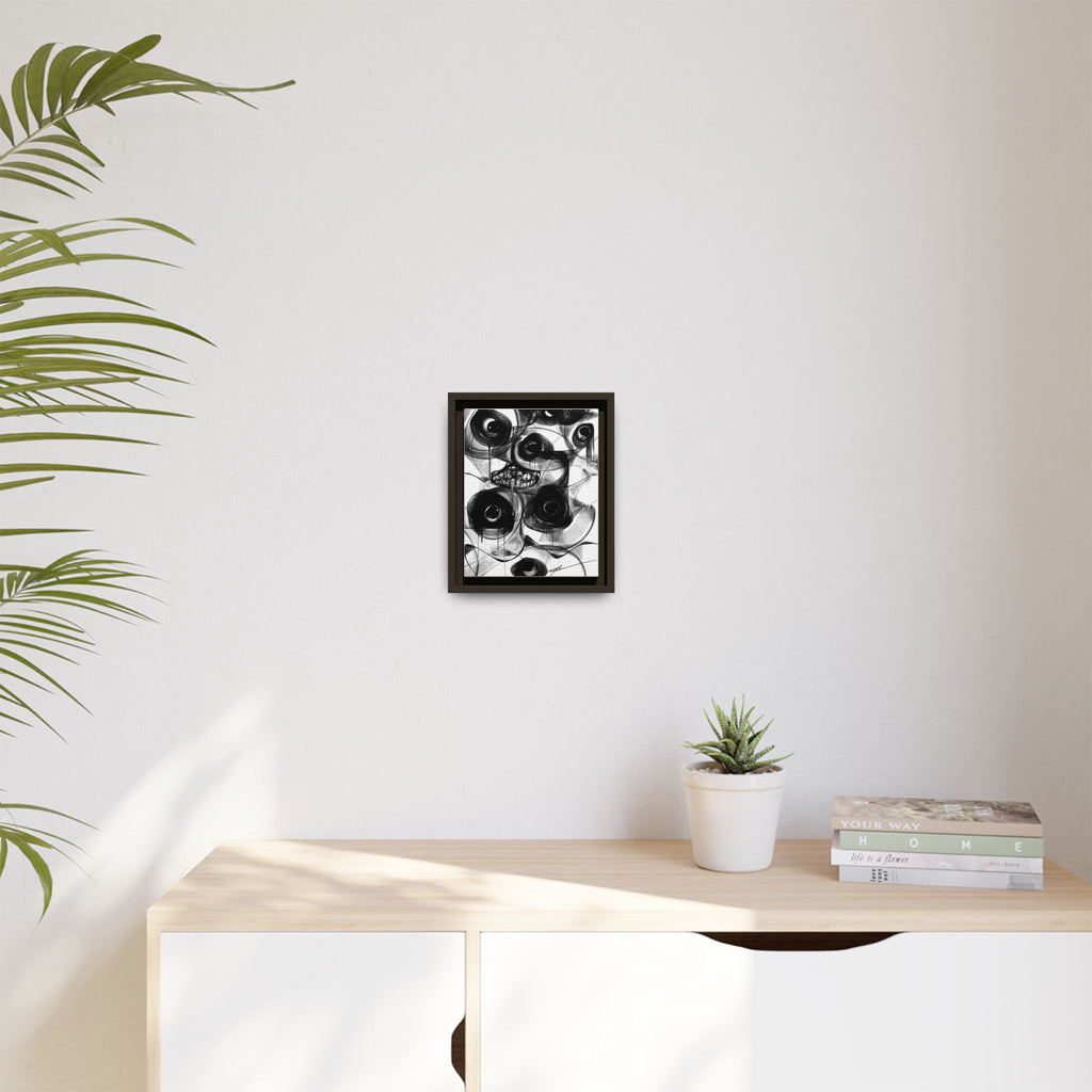 Modern Horror Abstract Canvas Wall Art | Watches – AbstractsOfficial 8 x 10 (Vertical)