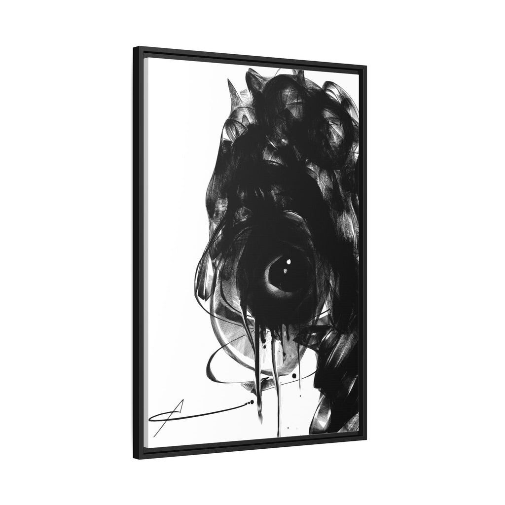 Modern Moody Abstract Canvas Wall Art | Melancholy – AbstractsOfficial 24x36 (vertical)