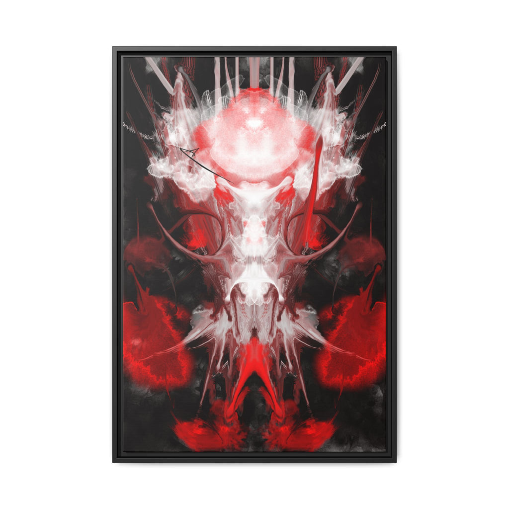 Modern Dark Abstract Canvas Wall Art | Talons – AbstractsOfficial 24x36 (vertical)