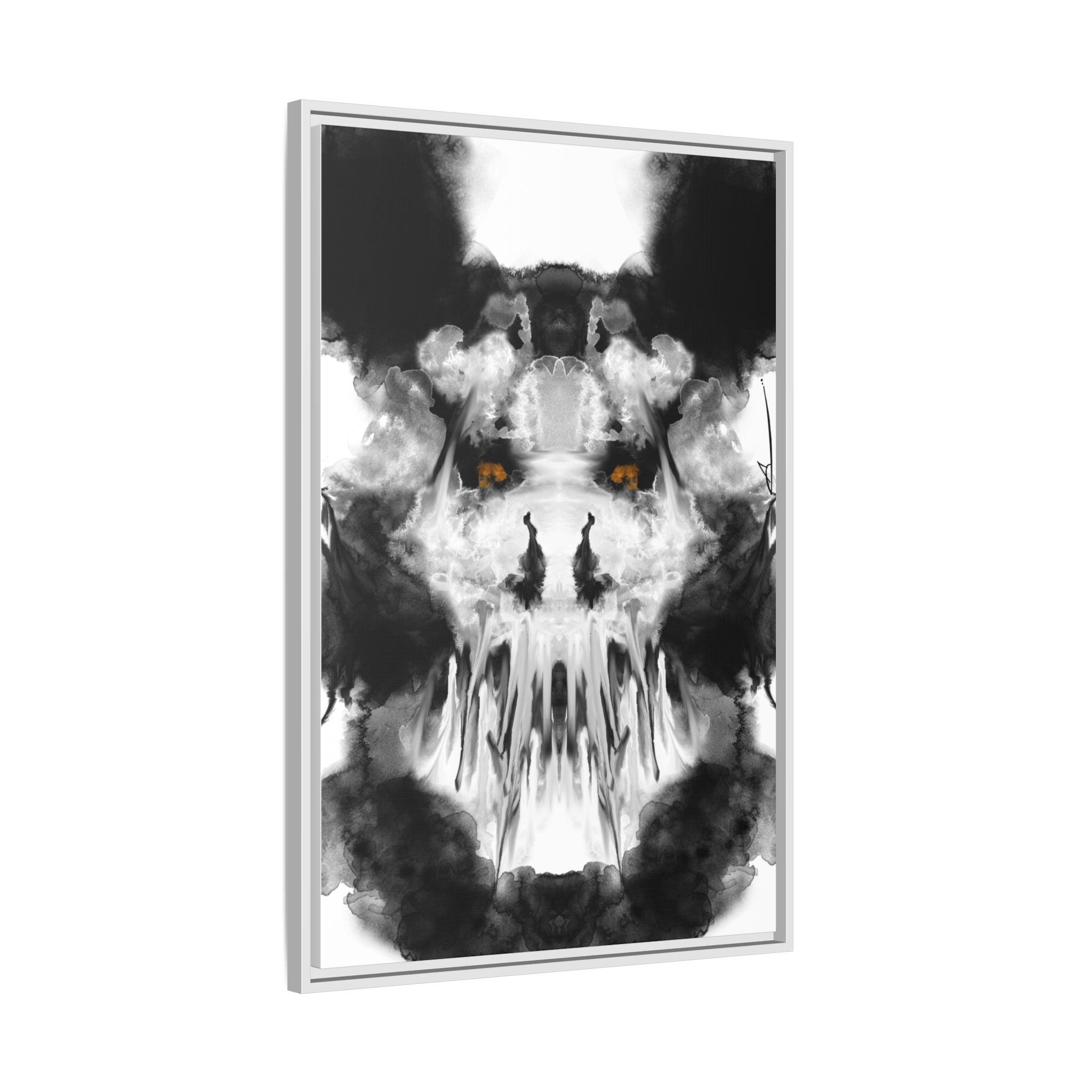 Modern Dark Abstract Canvas Wall Art | Provoke – AbstractsOfficial 24x36 (vertical)