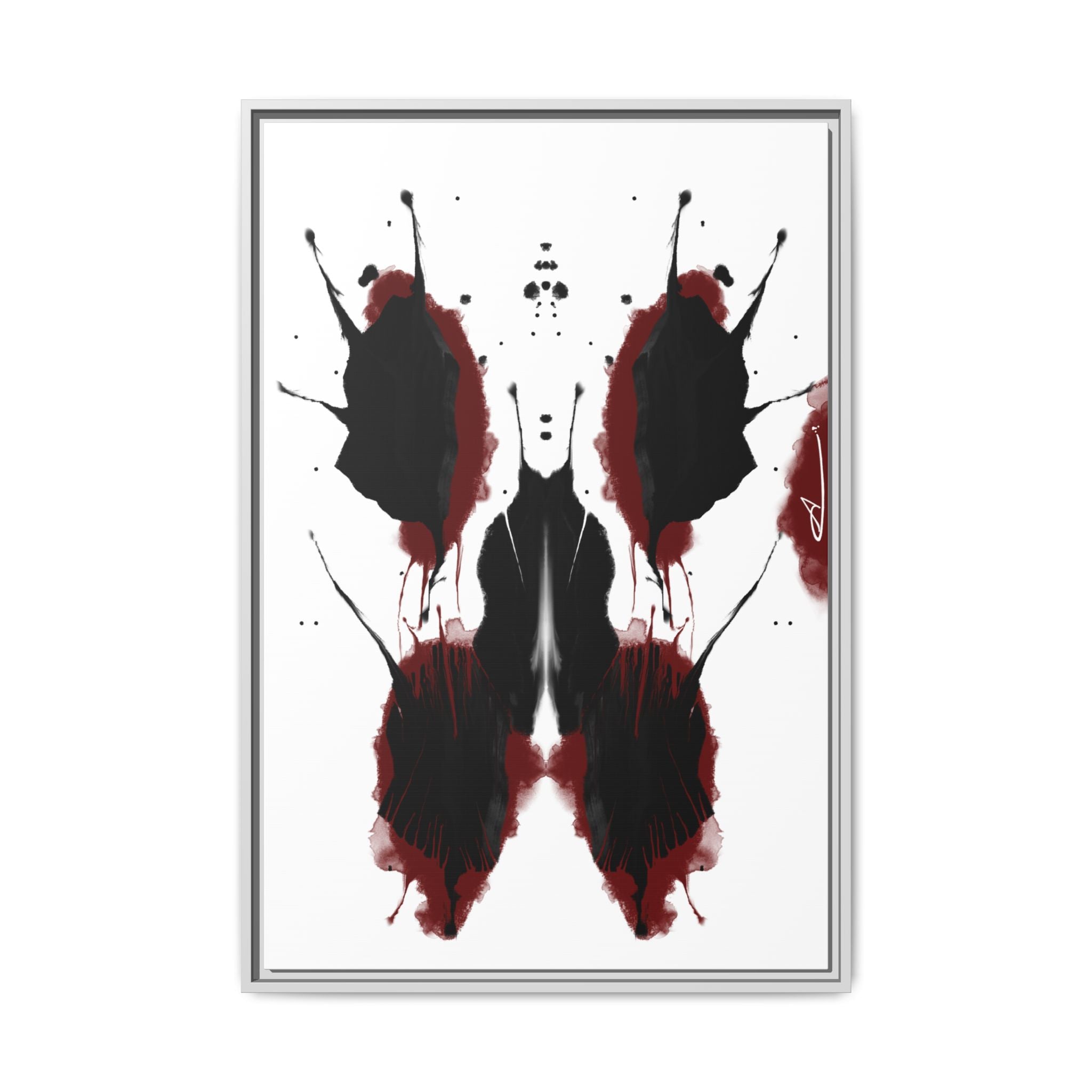 Modern Dark Abstract Canvas Wall Art | Phlebotomize – AbstractsOfficial 24x36 (vertical)