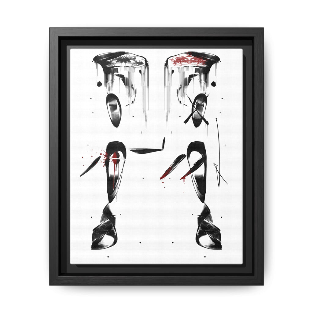 Modern Bold Abstract Canvas Wall Art | Skinwalker – AbstractsOfficial 8x10 (vertical)