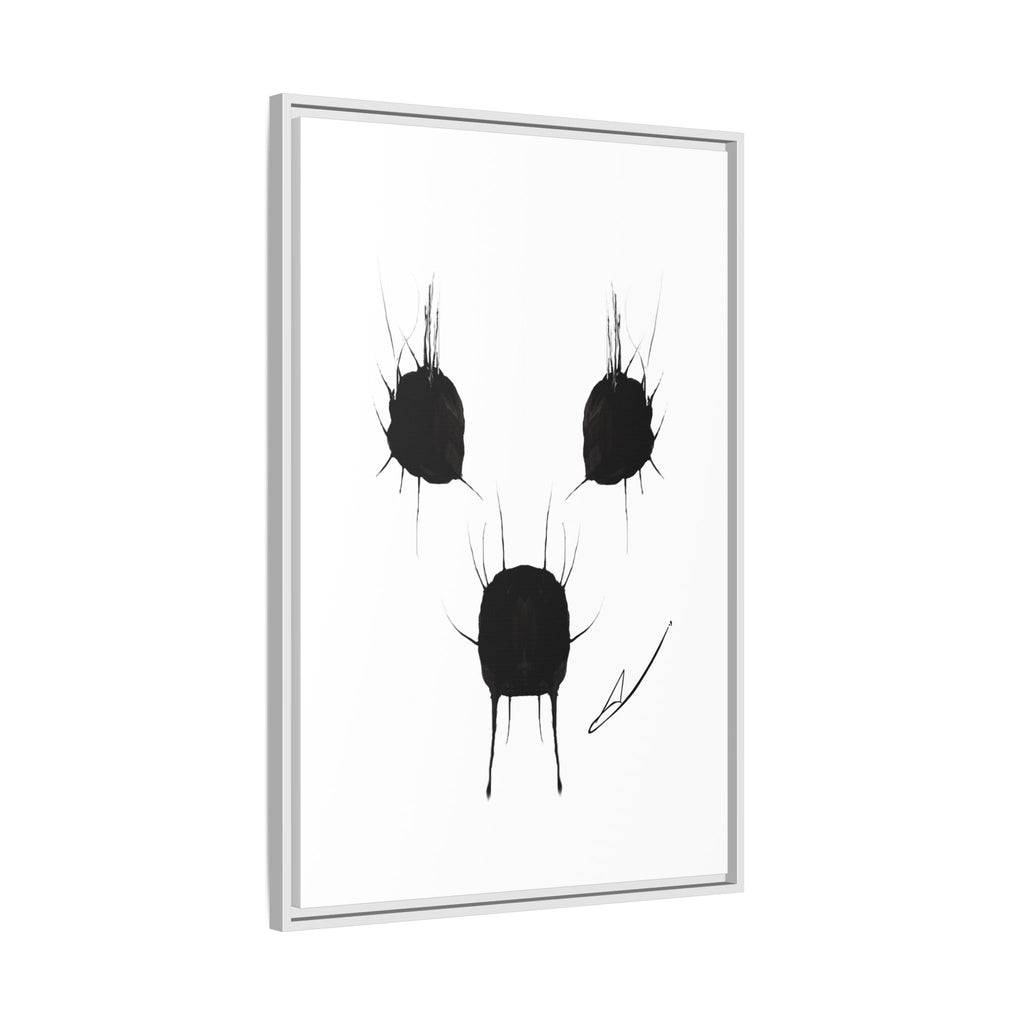 Modern Dark Abstract Canvas Wall Art | Mimic – AbstractsOfficial 24x36 (vertical)