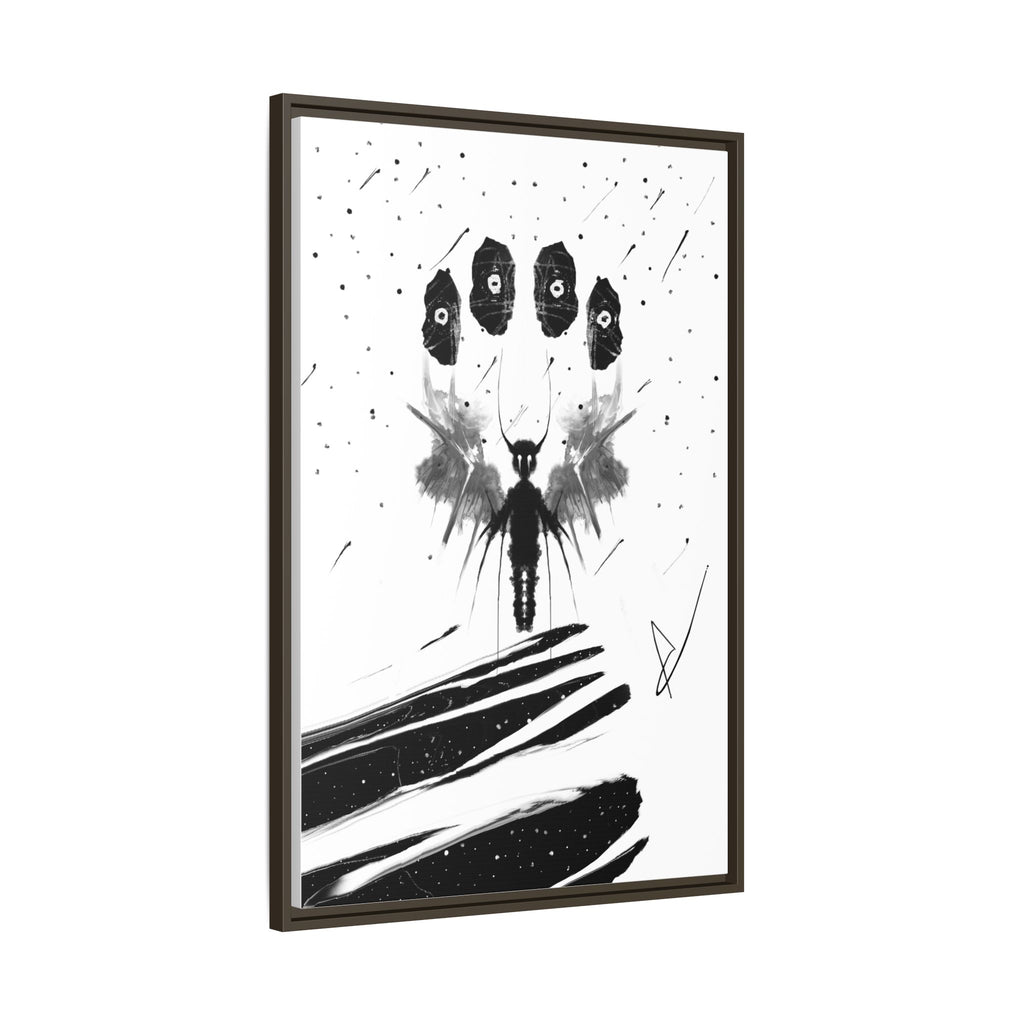 Modern Dark Abstract Canvas Wall Art | Stranded – AbstractsOfficial 24x36 (vertical)
