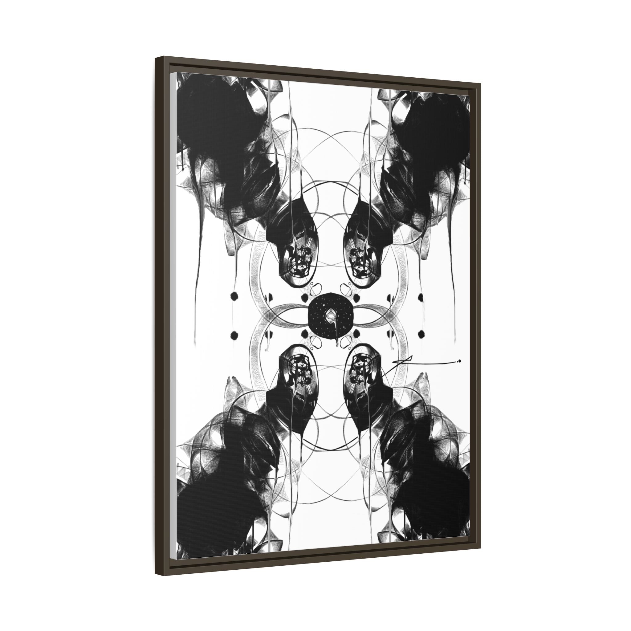 Modern Dark Abstract Canvas Wall Art | Need – AbstractsOfficial