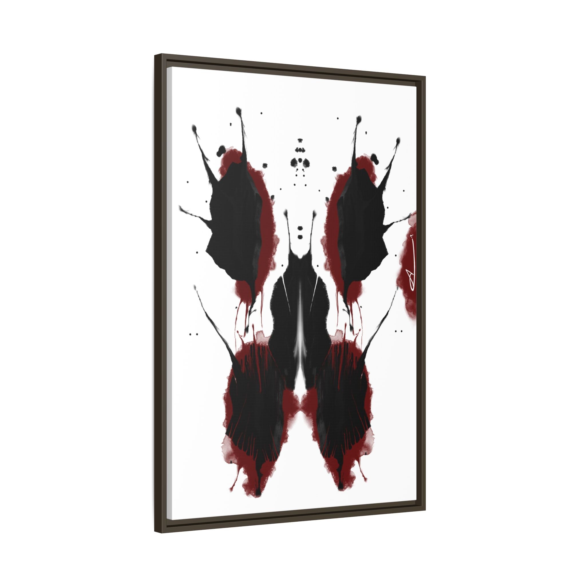 Modern Dark Abstract Canvas Wall Art | Phlebotomize – AbstractsOfficial 24x36 (vertical)