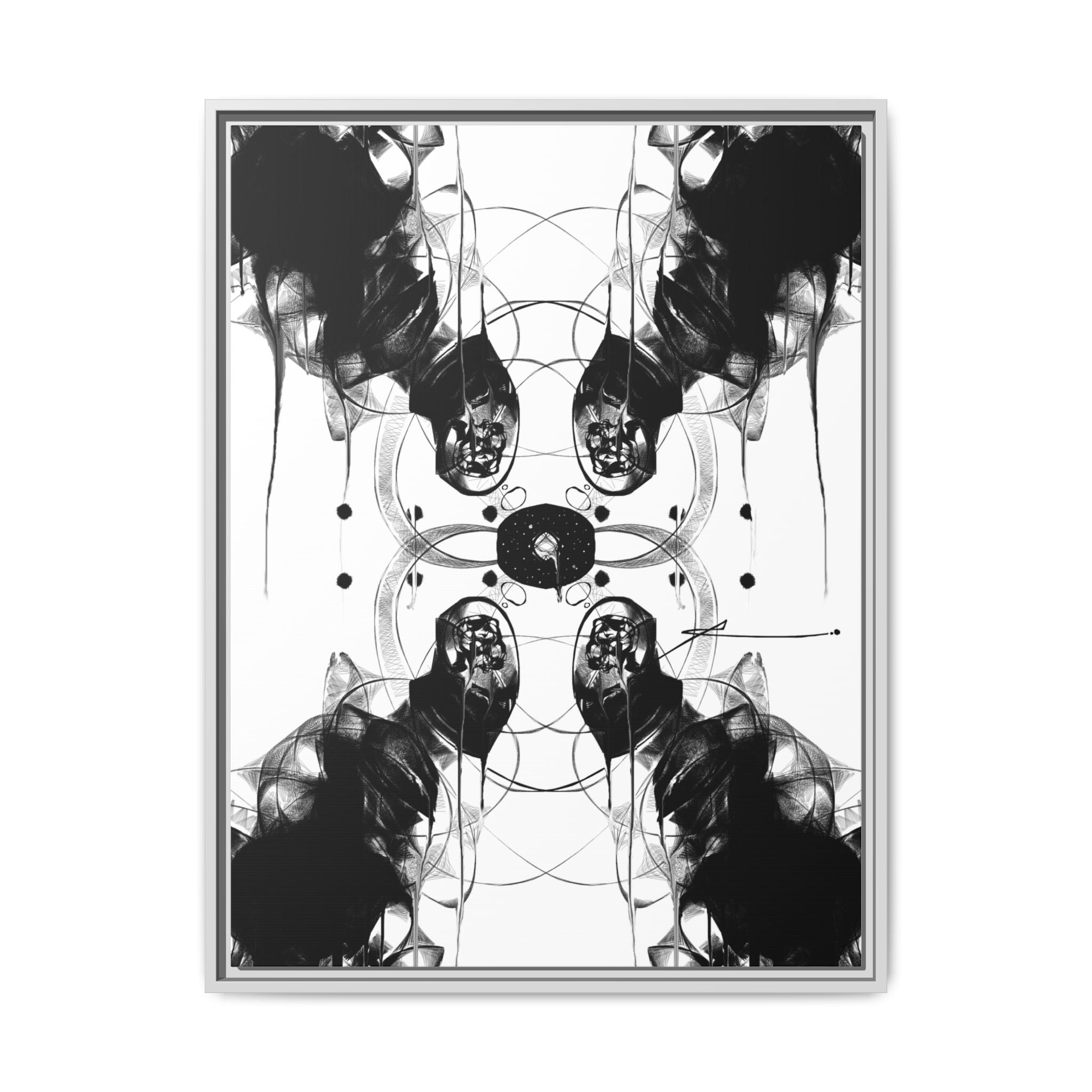 Modern Dark Abstract Canvas Wall Art | Need – AbstractsOfficial