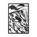 Modern Dark Abstract Canvas Wall Art | Still – AbstractsOfficial 24x36 (vertical)