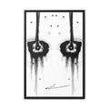Modern Dark Abstract Canvas Wall Art | Dreary – AbstractsOfficial 24x36 (vertical)