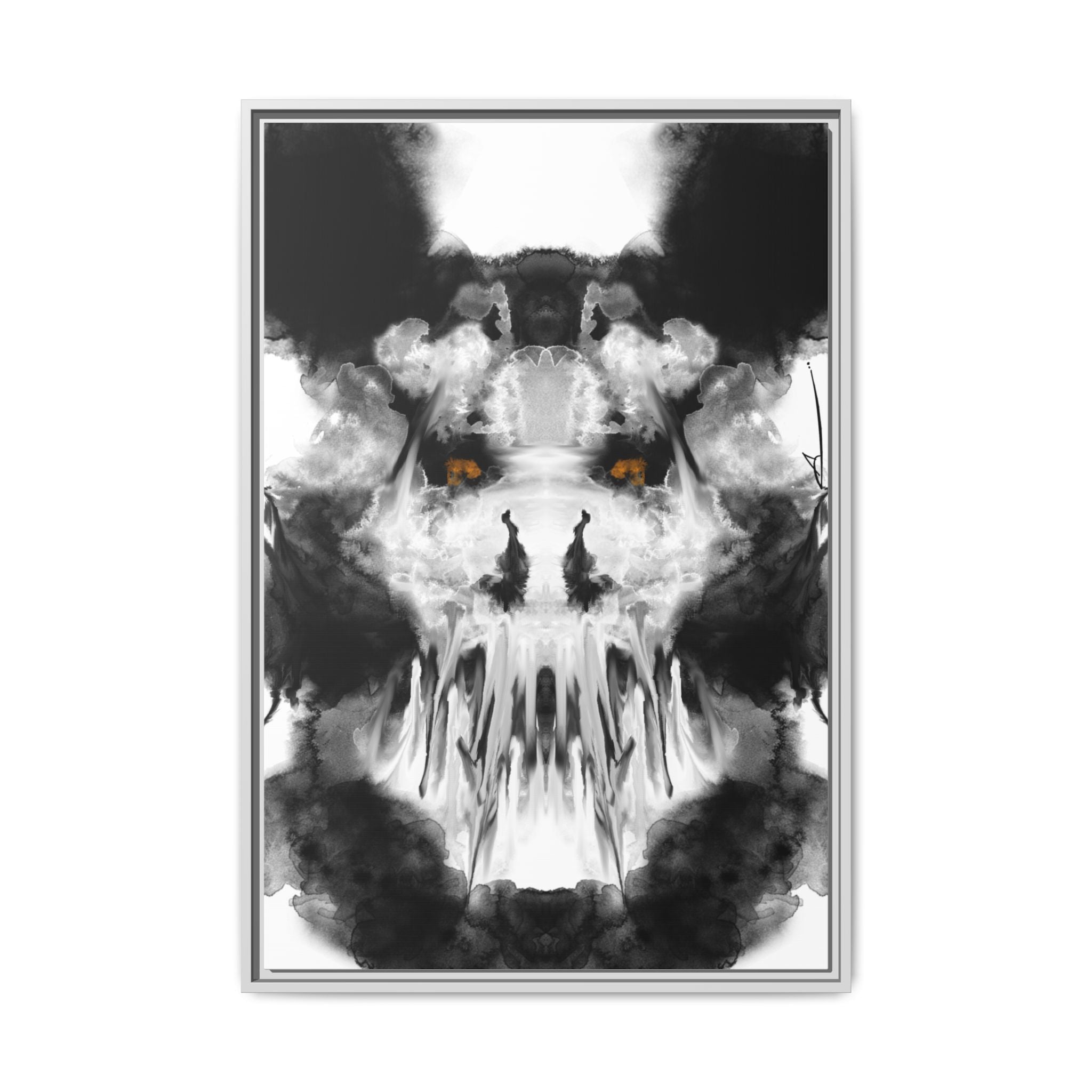 Modern Dark Abstract Canvas Wall Art | Provoke – AbstractsOfficial 24x36 (vertical)