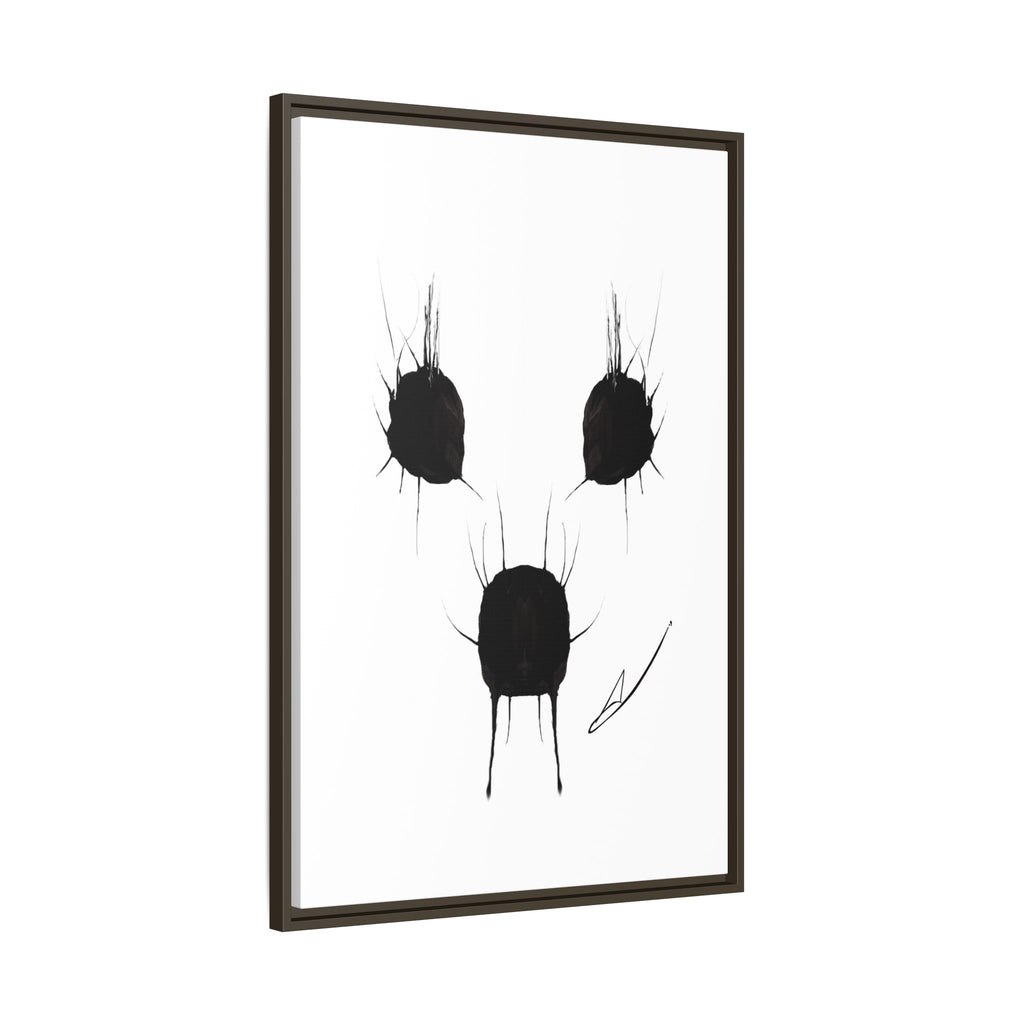 Modern Dark Abstract Canvas Wall Art | Mimic – AbstractsOfficial 24x36 (vertical)