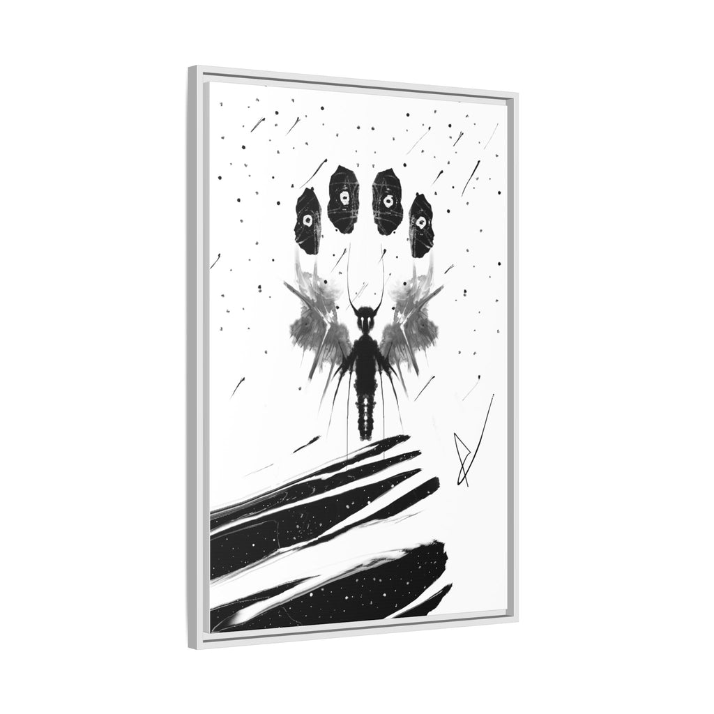 Modern Dark Abstract Canvas Wall Art | Stranded – AbstractsOfficial 24x36 (vertical)