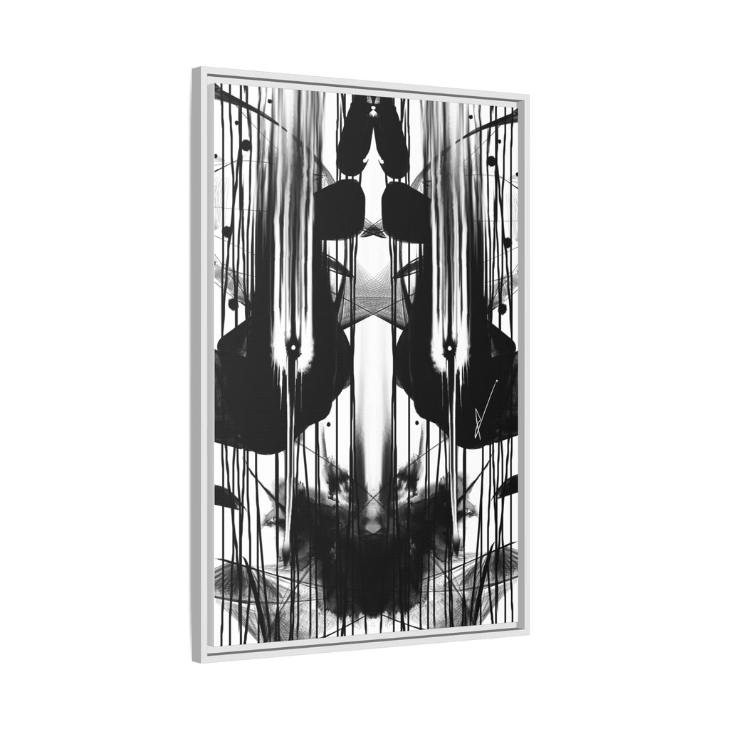 Modern Dark Abstract Canvas Wall Art | Befoul – AbstractsOfficial 24x36 (vertical)